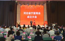 王萬華董事長出席河北省寧夏商會成立大會